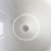 Valkoinen muovinen suppilo ø 25 cm - 5 