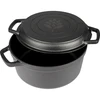 Valurautakattila pannulla, 5 L + 1 L - 3 