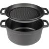 Valurautakattila pannulla, 5 L + 1 L - 5 