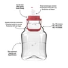 Viinipallo kevyt, särkymätön, kahvalla, 10 L - 4 
