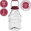 Viinipallo kevyt, särkymätön, kahvalla, 10 L - 5 