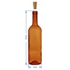 Viinipullo 0,75 L ruskea - pakkaus 8 kpl - 6 