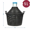 Viinipullo 5L muovikorissa - 6 