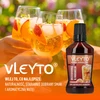 VLEYTO Persikka & Passiohedelmä – makuaromi luonnollisilla aromeilla, 250 ml - 6 