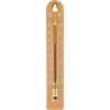 Yleislämpömittari (-30 - +50°C), 17 cm, vaaleanruskea  - 1 