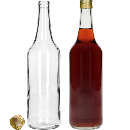 1 L Pöytäpullo kierrekorkilla fi28 - 4 kpl - 4