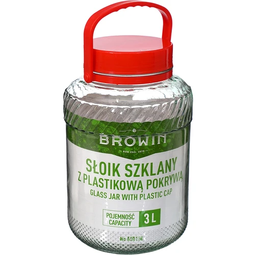 3 L purkki muovikannella - 3