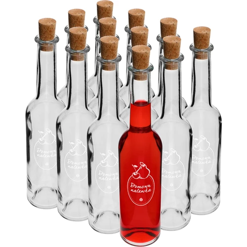 350 ml pullo korkilla, painatus Kotitekoinen likööri - 5