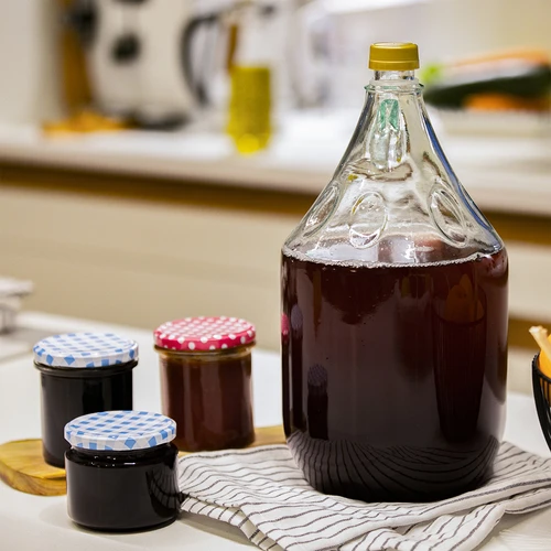 5 L Demijohn korkilla - ilman koria - 5