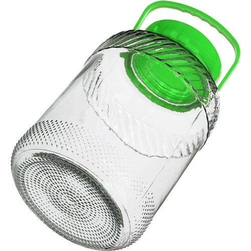 5 L purkki pihdeillä - vihreä kansi - 4