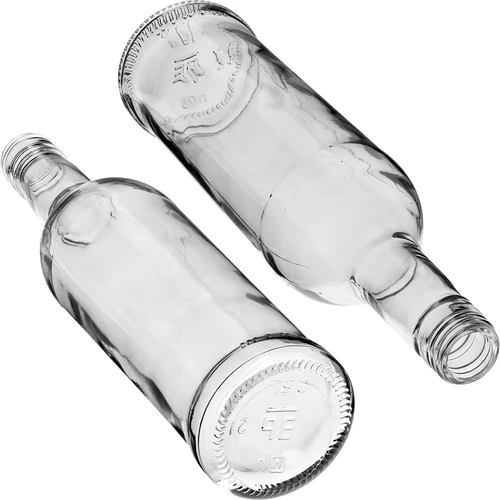 500 ml Hoikka Pullo, mustalla kierrekorkilla, vodkalle, 6 kpl - 6