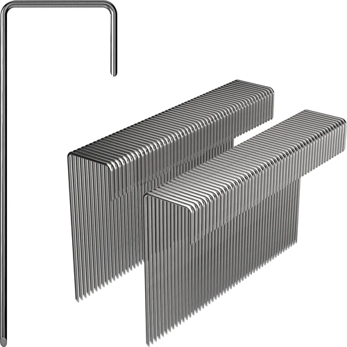 Agrohuovan L-malliset teräsnastat - 100 kpl - 2