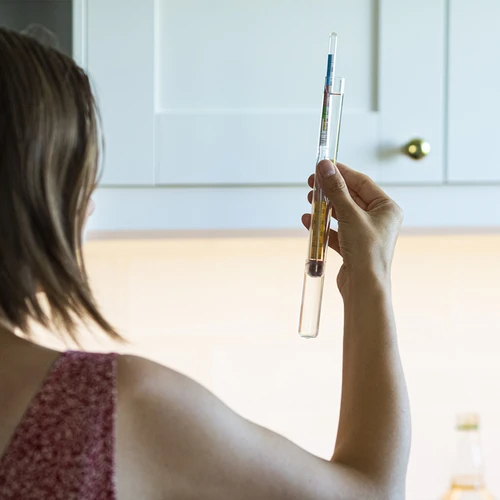 Alkoholimittari lämpömittarilla - 4