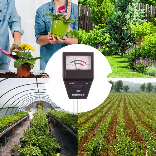 Alustan testeri 2-in-1 - pH, maaperän hedelmällisyys - 8