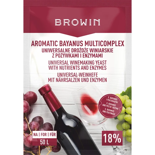 Aromatic Bayanus Multicomplex aloituspakkaus viinille, 40 g  - 1 
