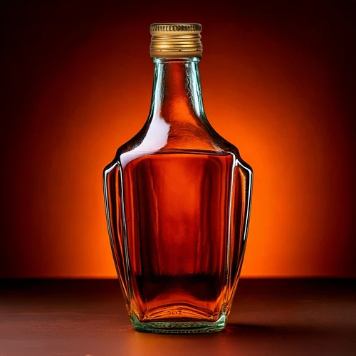 Art Deco -pullo 250ml kierrekorkilla fi28 - 7