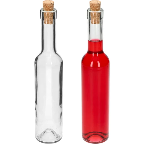 BELISSIMO-pullo 250 ml, luonnonkorkilla, 1 kpl. - 2