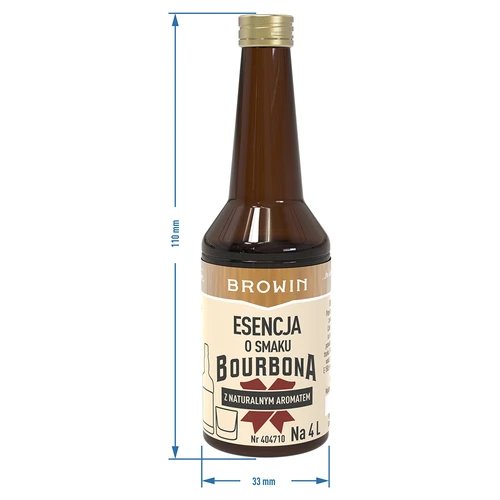 Bourbonin makuinen esanssi 4 L:lle, 40 ml - 7