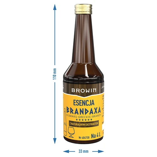 Brandaxa-esanssi, kreikkalaisen brandyn makuinen, 40 ml - 7
