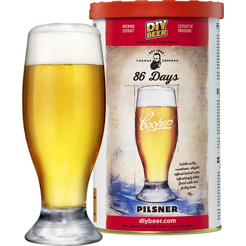 Brewkit Coopers 86 päivää Pilsner  - 1 