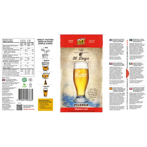 Brewkit Coopers 86 päivää Pilsner - 5