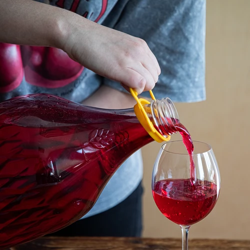 Dama-koripullo 5 l PET, kierrekorkilla, kahvalla ja suojakorilla - 7