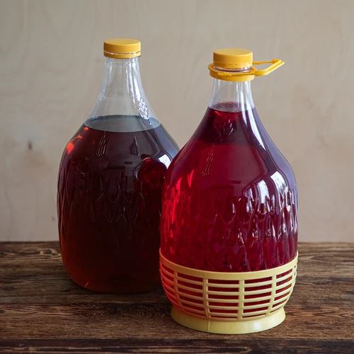 Dama-koripullo 5 l PET, kierrekorkilla, kahvalla ja suojakorilla - 8