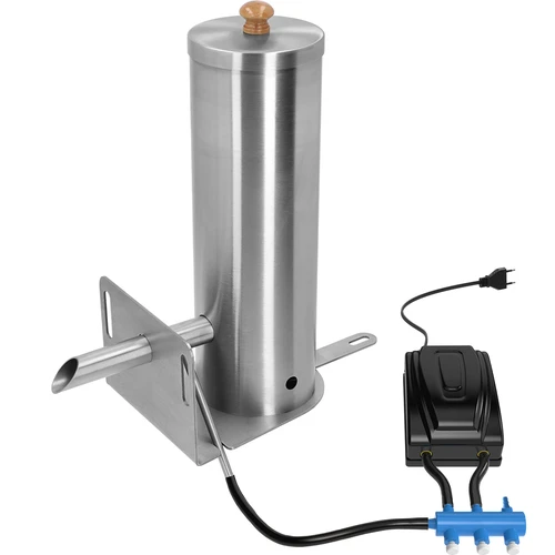 Savugeneraattori dragON JET 4 LIGHT, tuhkanpoistolla ja dragON Air -sähköpumpulla