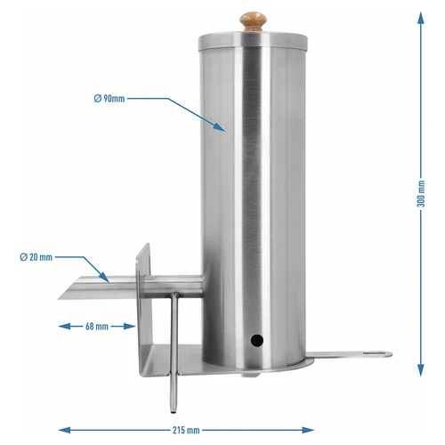 Savugeneraattori dragON JET 4 LIGHT, tuhkanpoistolla ja dragON Air -sähköpumpulla - 6