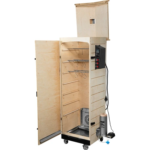 dragON PLYWOOD NATURE -savustin – kehyksetön, modulaarinen, digitaalisella ohjaimella, 320 l - 3