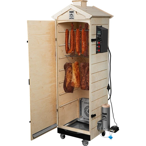 dragON PLYWOOD NATURE -savustin – kehyksetön, modulaarinen, digitaalisella ohjaimella, 320 l - 4