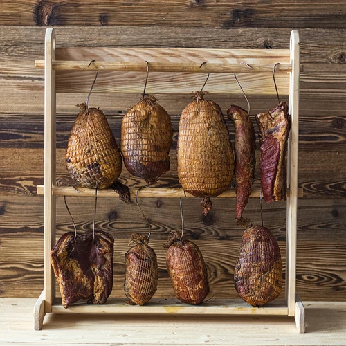 dragON PLYWOOD NATURE -savustinkaappi – kehyksetön, moduulirakenteinen, Wi‑Fi‑ohjaimella, 320 L - 16