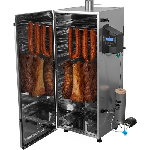 dragON teräksinen savustin 220 L, IQ – Wi-Fi-ohjaimella - 4