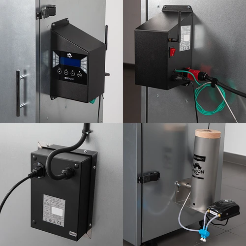 dragON teräksinen savustin 220 L, IQ – Wi-Fi-ohjaimella - 5