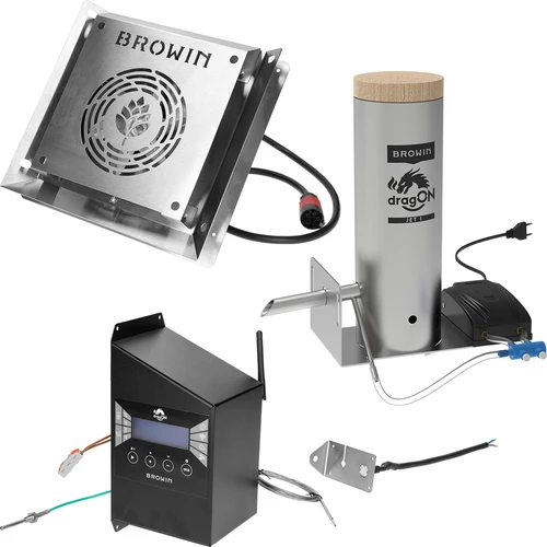 dragON teräksinen savustin 220 L, IQ – Wi-Fi-ohjaimella - 8