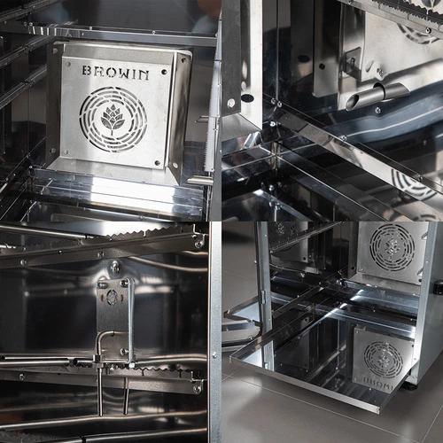 dragON-teräksinen savustuskaappi 220 L – digitaaliohjaimella - 6