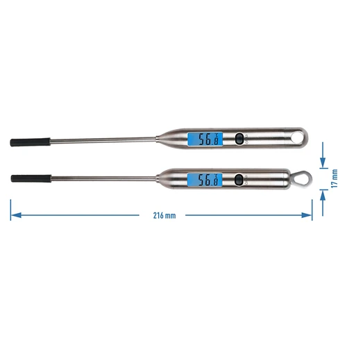 Elektroninen keittiömittari (-40°C - +300°C) teräksestä - 2