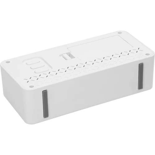 Elektroninen Soens-sääasema - valkoinen, kellolla ja kalenterilla - 4