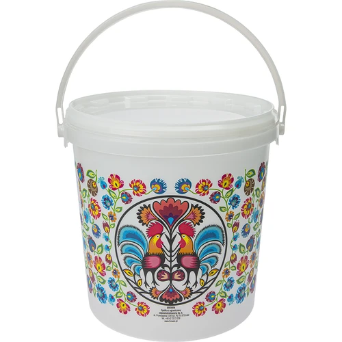 Elintarvikeämpäri GWIOZDA - kannella, 10 L  - 1 