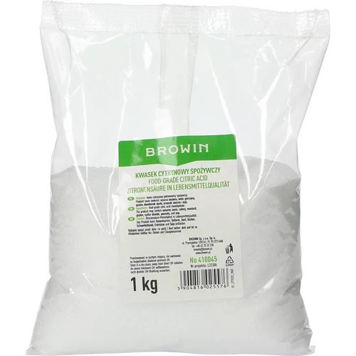 Elintarvikelaatuisen sitruunahappo, 1kg  - 1 