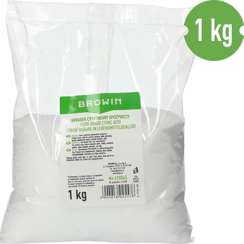 Elintarvikelaatuisen sitruunahappo, 1kg - 2