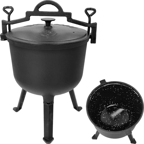 Emaloitu valurautapata 10 l