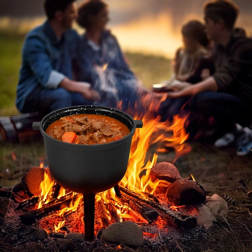 Emaloitu valurautapata 10 l - 6