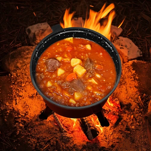 Emaloitu valurautapata 10 l - 7