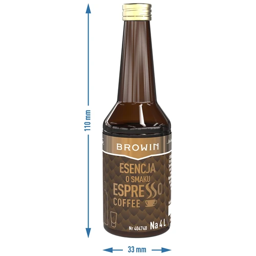 Espresso-makuinen esanssi, 4 litralle, 40 ml - 6
