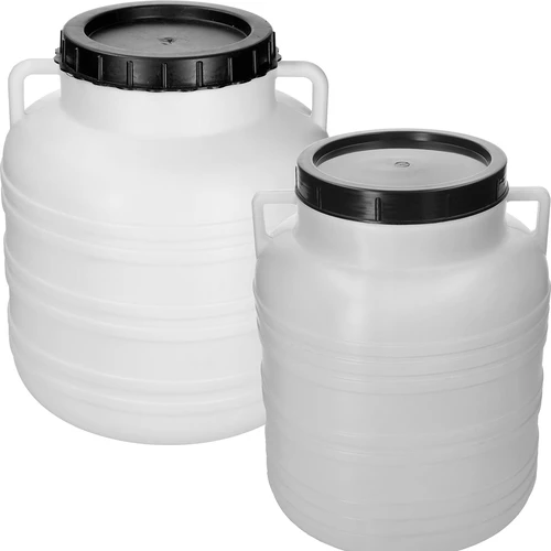 Fermentointitynnyri 30 l – valkoinen, kahvoilla - 2