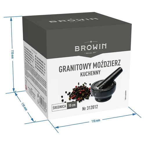Graniittinen keittiömortteli - 10 cm - 10