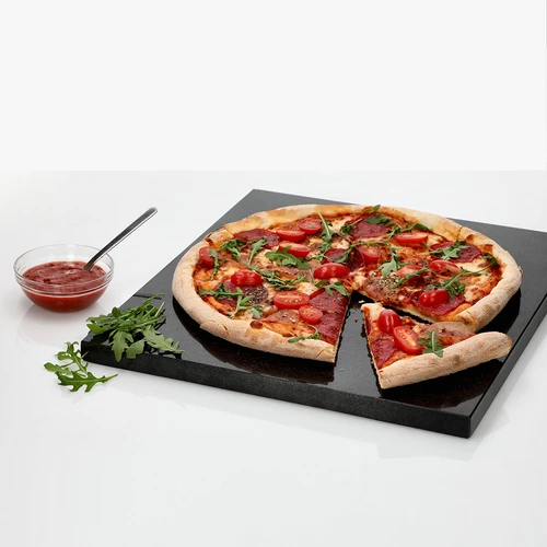 Graniittinen suorakulmainen pizzakivi 37 x 35 cm - 6