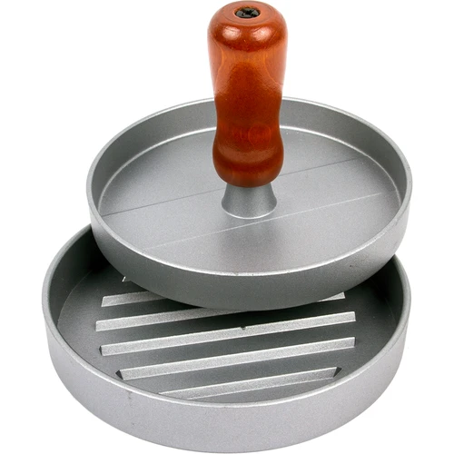 Hampurilaisprässäri - alumiininen, halkaisija 12 cm  - 1 