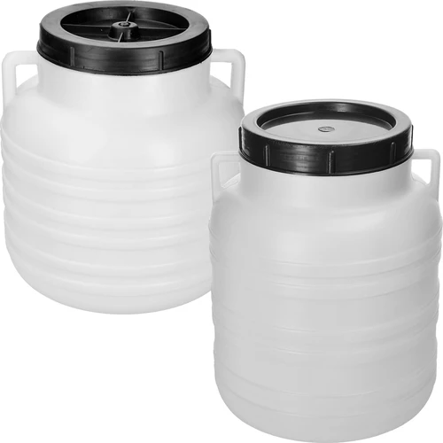 Hapatusastia Kiszonka 10 L - valkoinen, kahvoilla - 2